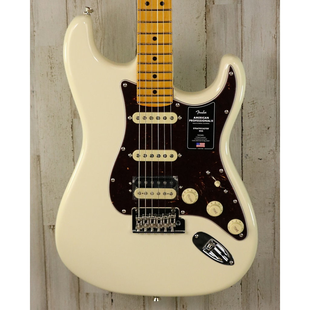 NEW Fender American Professional II Stratocaster HSS - Olympic 