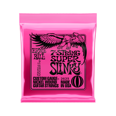 Ernie Ball NEW Ernie Ball Super Slinky 7 String Electric Strings - .009-.052