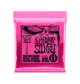 Ernie Ball NEW Ernie Ball Super Slinky 7 String Electric Strings - .009-.052