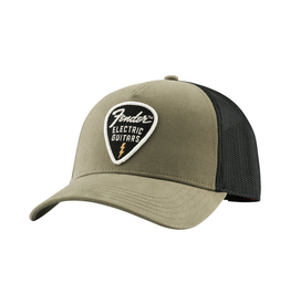 Fender NEW Fender Snap Back Pick Patch Hat - Olive