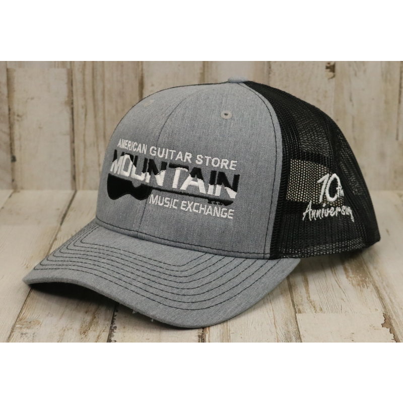 MME NEW MME 10th Anniversary Trucker Hat - Grey/Black