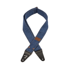 Fender NEW Fender X Wrangler Riveted Denim Strap - Indigo