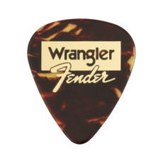 Fender NEW Fender X Wrangler Picks - 351 Shape - Tortoiseshell - Medium - Pack of 8