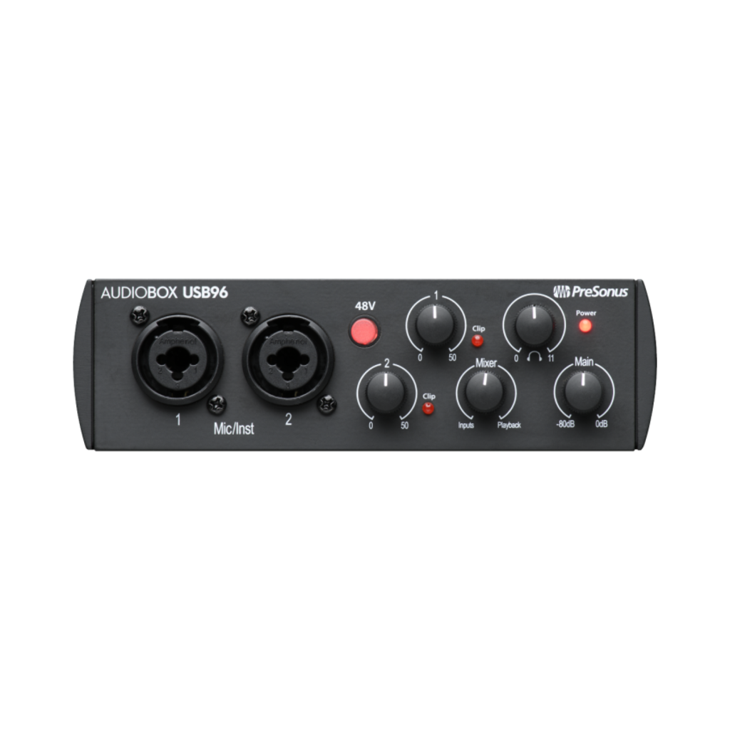 Presonus NEW PreSonus AudioBox USB 96K Studio Ultimate Bundle - 25th Anniversary Edition - Black