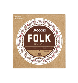 D'Addario NEW D'Addario EJ32C Folk Nylon Strings