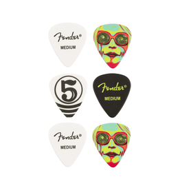 Fender NEW Fender John 5 351 Celluloid Picks - 6 Pack