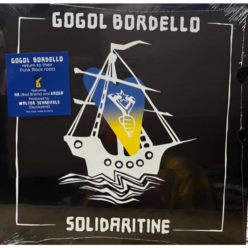 Vinyl NEW Gogol Bordello – Solidaritine-LP-Limited Edition, Blue