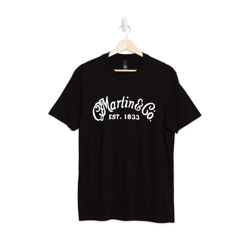 Martin NEW Martin Basic Logo T-Shirt - Black - XXXL