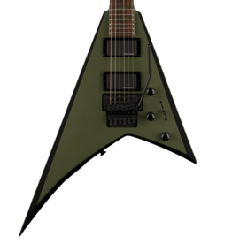 Jackson NEW Jackson X Series Rhoads RRX24 -Matte Army Drab/Black Bevels (883)