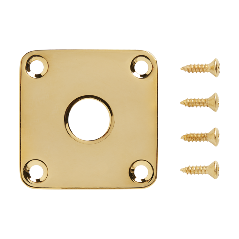 Gibson NEW Gibson Metal Jack Plate for Les Paul - Gold