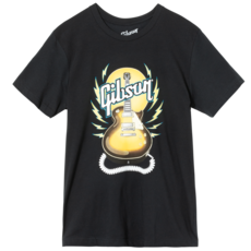 Gibson NEW Gibson 70s Tour Tee - Black - Small