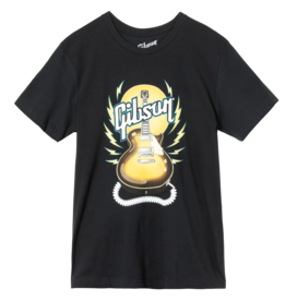 Gibson NEW Gibson 70s Tour Tee - Black - Small