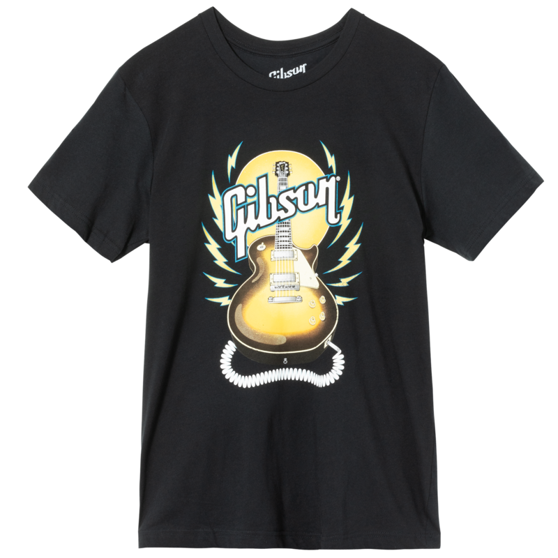 Gibson NEW Gibson 70s Tour Tee - Black - Small