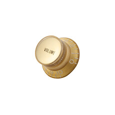 Gibson NEW Gibson Top Hat Knobs - Gold with Gold Metal Insert