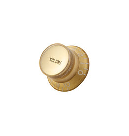 Gibson NEW Gibson Top Hat Knobs - Gold with Gold Metal Insert