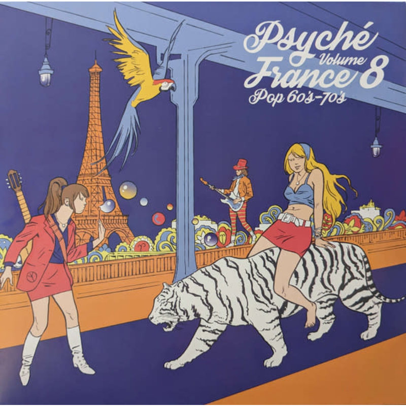 Vinyl NEW Various – Psyché France Seventies Volume 8-LP-RSD