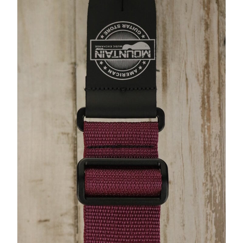 MME NEW MME American Guitar Store Strap - Burgandy