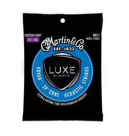 Martin NEW Luxe By Martin Kovar Strings Acoustic Strings - Custom Light - .011-.052