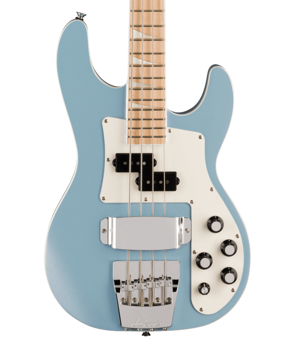 Jackson (952)X Series Concert™ Bass CBXDX IV M, Maple Fingerboard, Ice Blue  Metallic