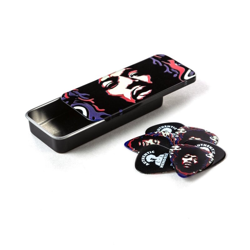 Dunlop NEW Dunlop Jimi Hendrix Pick Tin - Star Haze