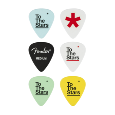 Fender NEW Fender Tom DeLonge 351 Celluloid Picks - Pack of 6