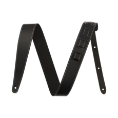 Fender NEW Fender Essentials Leather Strap - Black