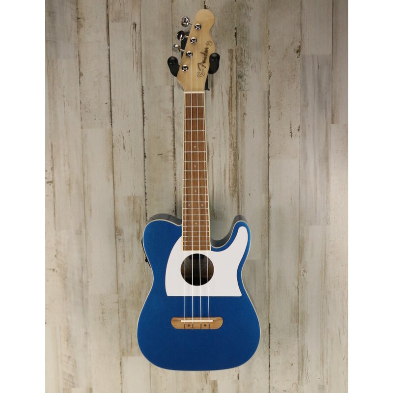 Fender DEMO Fender Fullerton Tele Uke - Lake Placid Blue (142)