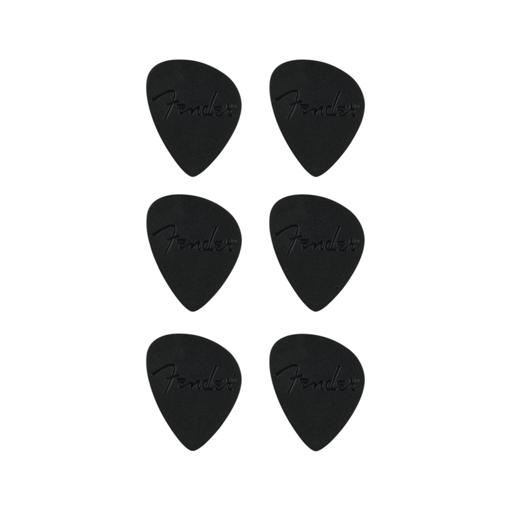 Fender NEW Fender Offset Picks - Black - Pack of 6