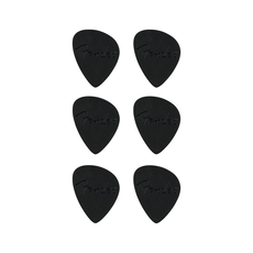 Fender NEW Fender Offset Picks - Black - Pack of 6
