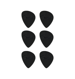 Fender NEW Fender Offset Picks - Black - Pack of 6