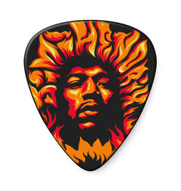 Dunlop NEW Dunlop Jimi Hendrix '69 Psych Series Guitar Picks - Voodoo Fire - Pack of 6