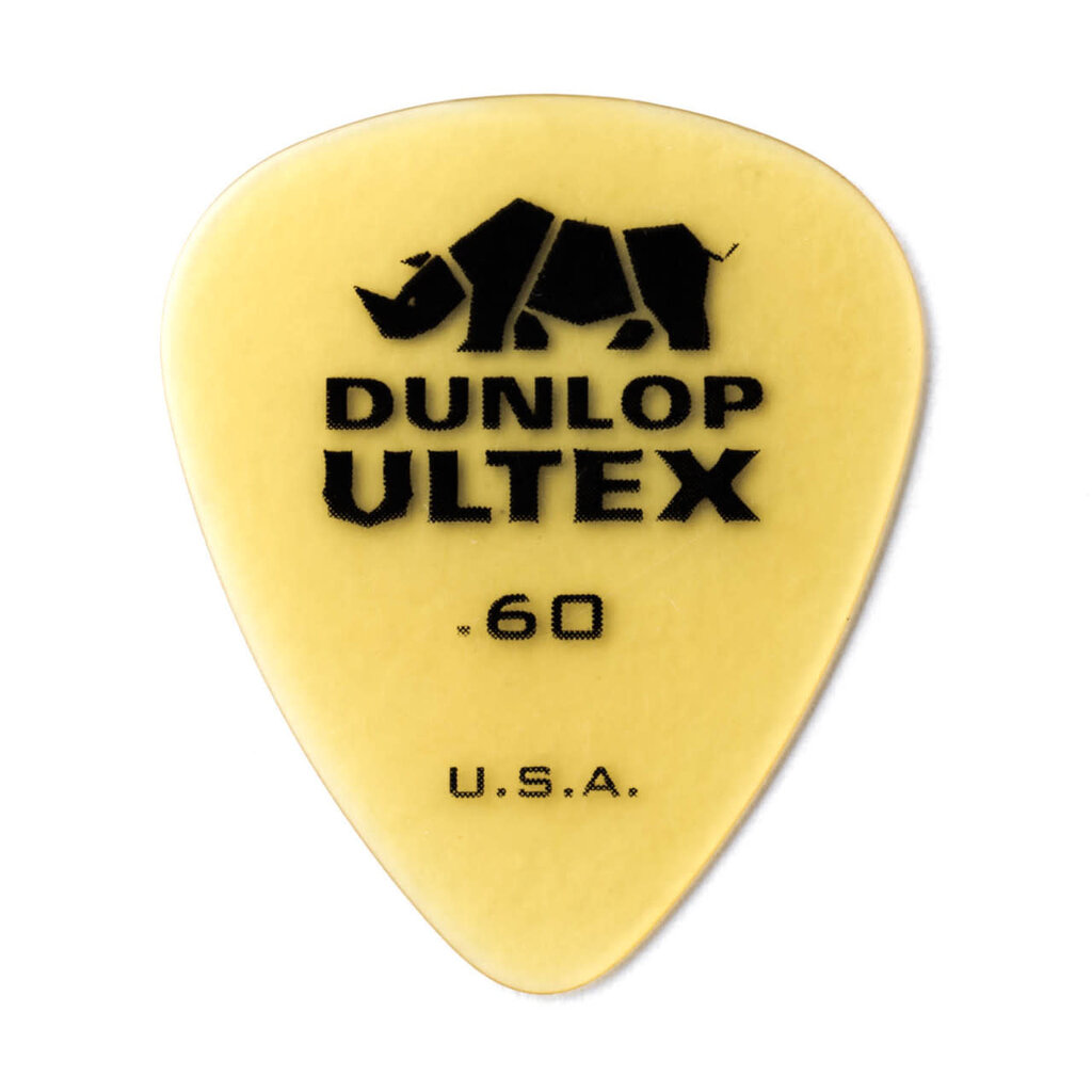 Dunlop NEW Dunlop Ultex Standard Guitar Picks - .60mm - Pack of 6