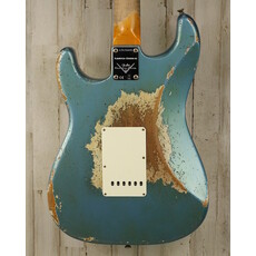 Fender NEW Fender Custom Shop Red Hot Stratocaster Super Heavy Relic - Lake Placid Blue (095)
