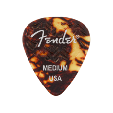 Fender NEW Fender Wavelength Celluloid Picks - Tortoise Shell - Medium - Pack of 6
