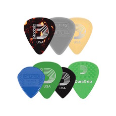 D'Addario NEW D'Addario Guitar Pick Variety Pack - Medium Gauge - 7-Pack