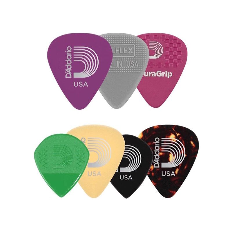 D'Addario NEW D'Addario Guitar Pick Variety Pack - Heavy Gauge - 7-Pack