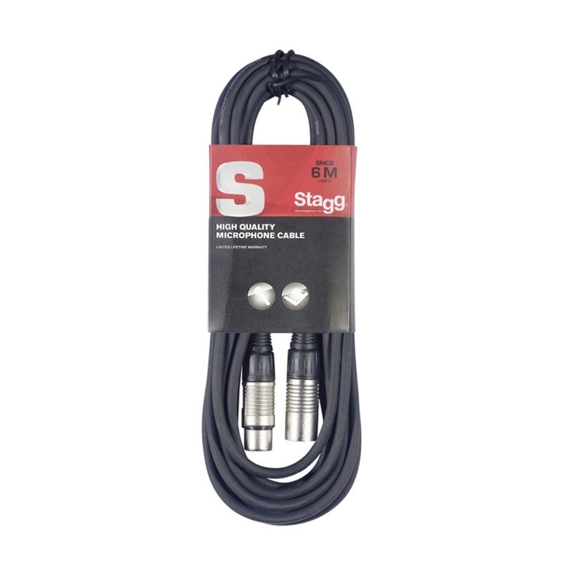 Stagg NEW Stagg SMC6 XLR Microphone Cable - 20'