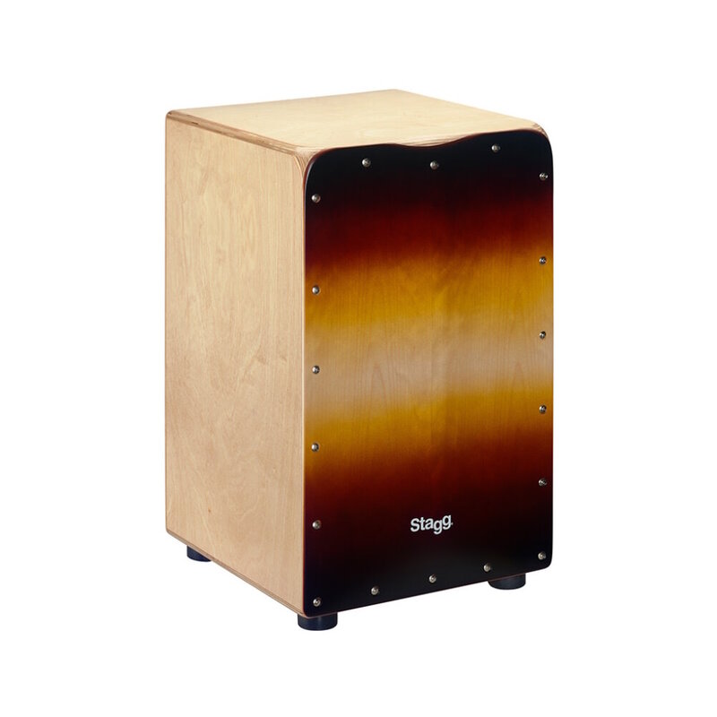 Stagg NEW Stagg Medium Cajon - Sunburst