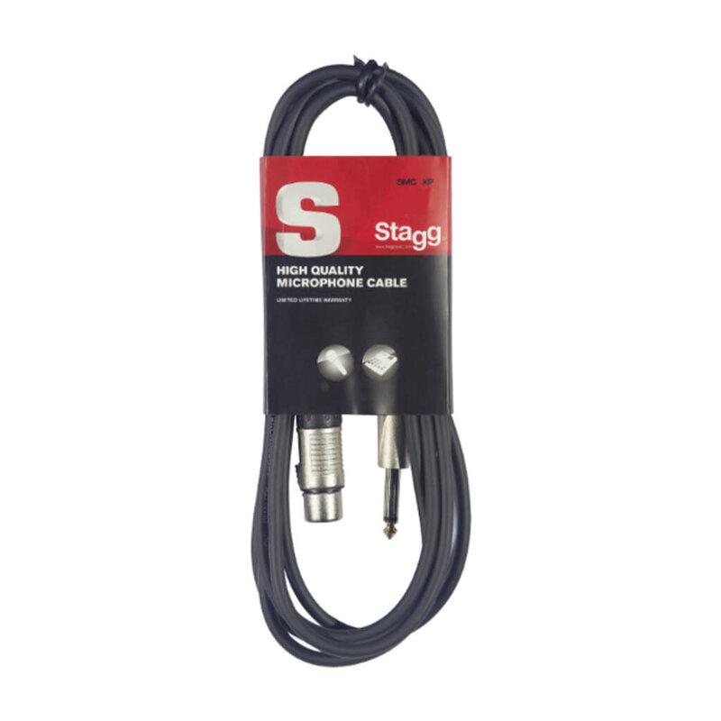 Stagg NEW Stagg SMC6XP Microphone Cable -XLR/Jack - Female/Male - 20'
