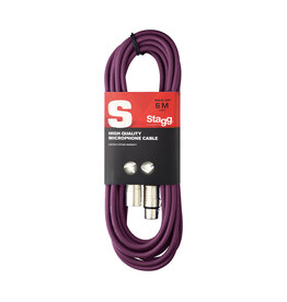 Stagg NEW Stagg SMC6 XLR Mic Cable - Purple - 20'