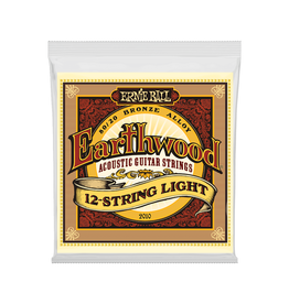 Ernie Ball NEW Ernie Ball Earthwood 80/20 Bronze 12 String Acoustic Strings - Light  - .009-.046