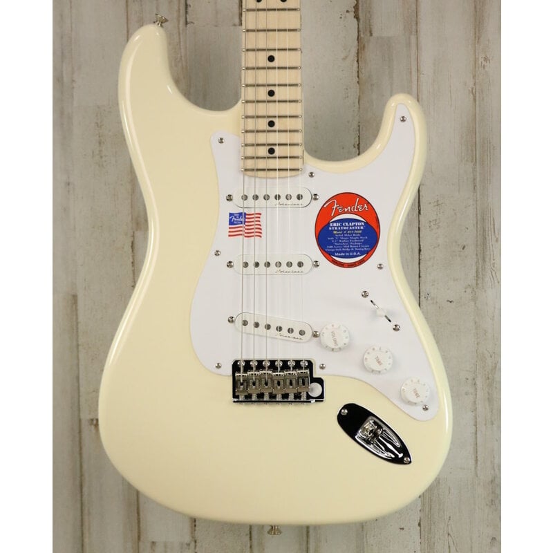 Fender NEW Fender Eric Clapton Stratocaster - Olympic White (603)