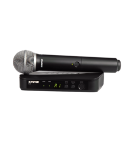 Shure NEW Shure BLX24/PG58 Wireless Handheld Microphone System - H9 Band