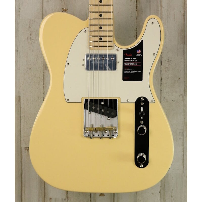 Fender DEMO Fender American Performer Telecaster with Humbucker - Vintage White (553)