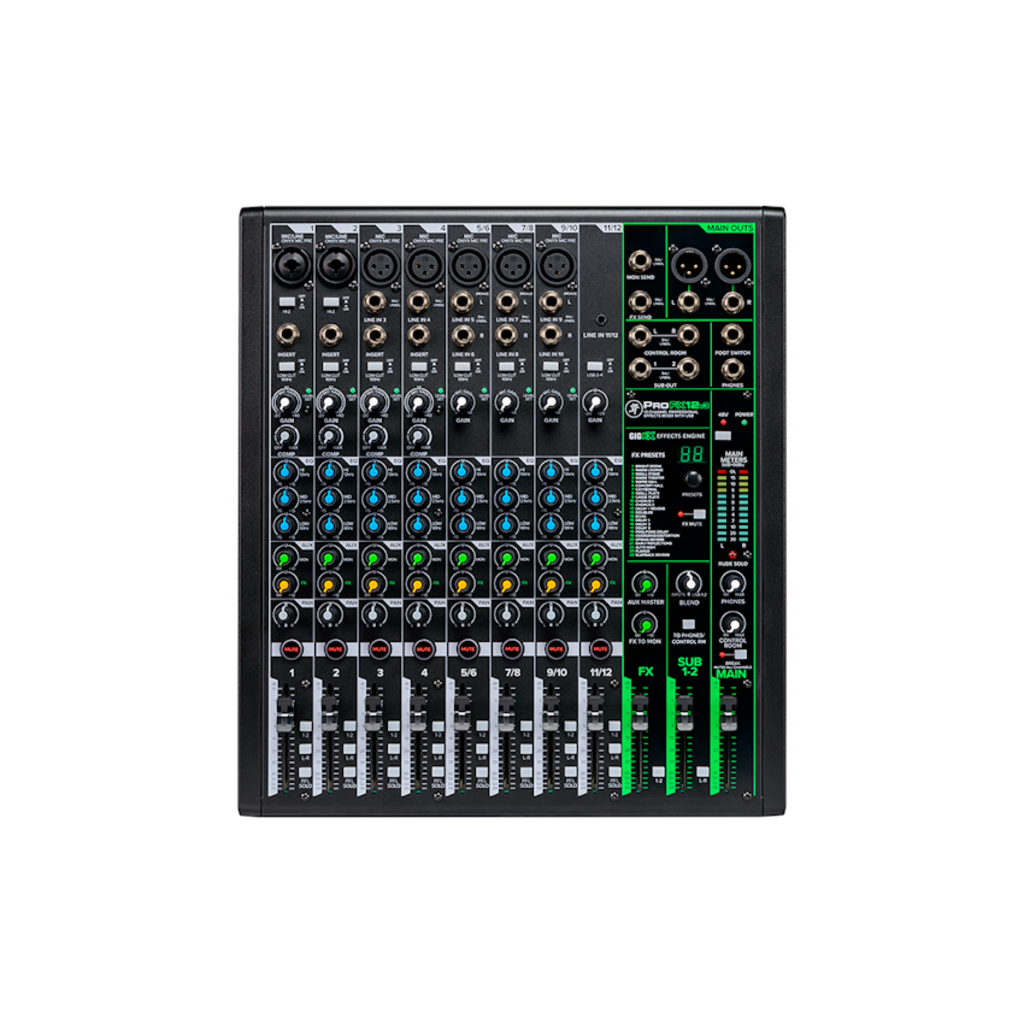 Mackie NEW Mackie ProFX12v3 12-Channel Mixer With USB And Effects