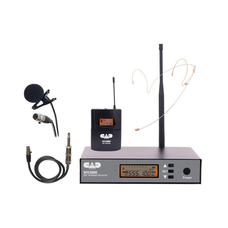 CAD NEW CAD Audio WX1000BP UHF Wireless Body Pack Microphone System