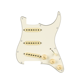 Fender NEW Fender Pre-Wired Stratocaster Pickguard - Pure Vintage '65 w/RWRP Middle - Parchment