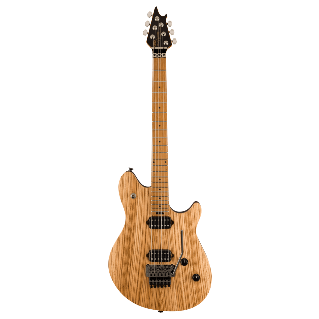 EVH NEW EVH Wolfgang WG Standard Exotic - Zebrawood - Natural (357)