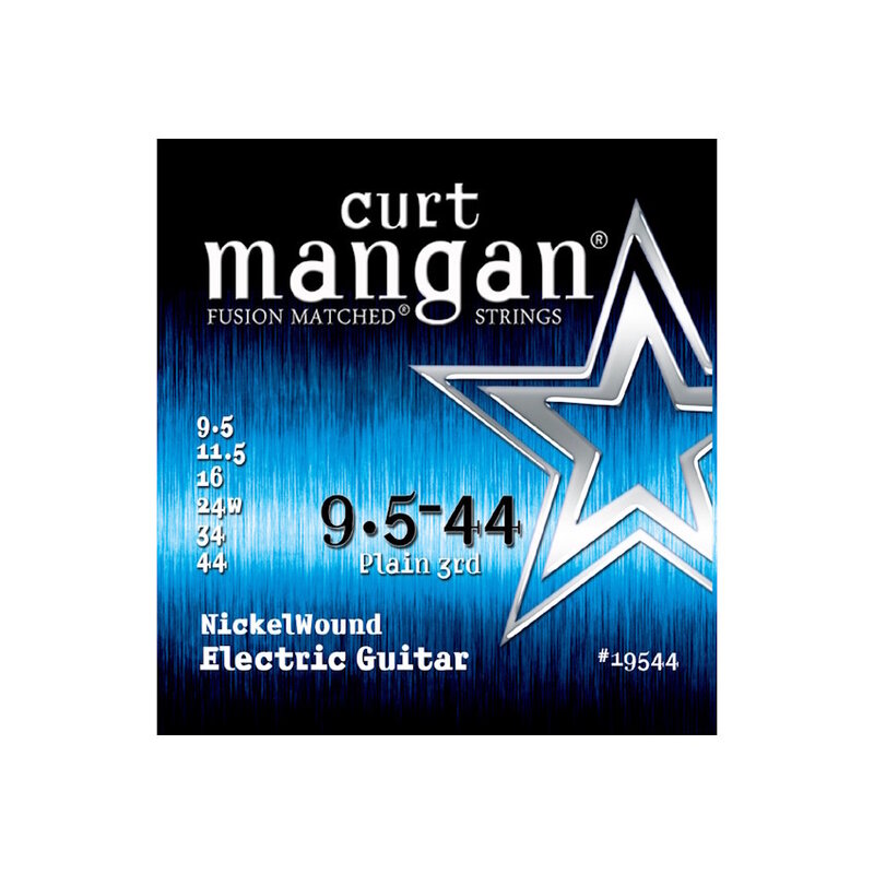 Curt Mangan NEW Curt Mangan Nickel Wound Electric Strings - .0095-.044