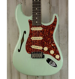 Fender DEMO Fender American Professional II Stratocaster Thinline - Transparent Surf Green (665)